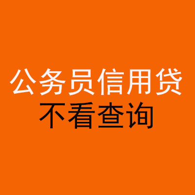 宣威公务员信用贷款